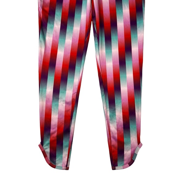 Flo Active Dance Leggings Tights Teen Girls Size L Pink Red Blue Purple - Picture 4 of 15